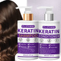 Keratin Shampoo & Conditioner Set – Anti-Frizz Hair Repair Keratin Hair Care Set Oasis Select Damage Repaired