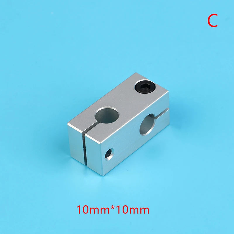 Aluminum Tube Clamp Cross Connector | DIY Shaft Pillar Fixation