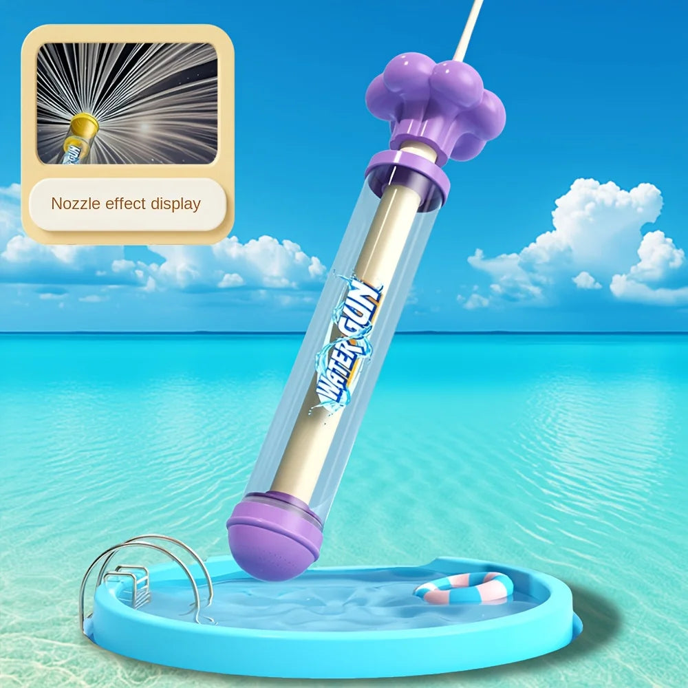 Pusher Type Fun Fireworks Water Jet Spray Toy Fireworks Water Water Splashi Oasis Select Purple