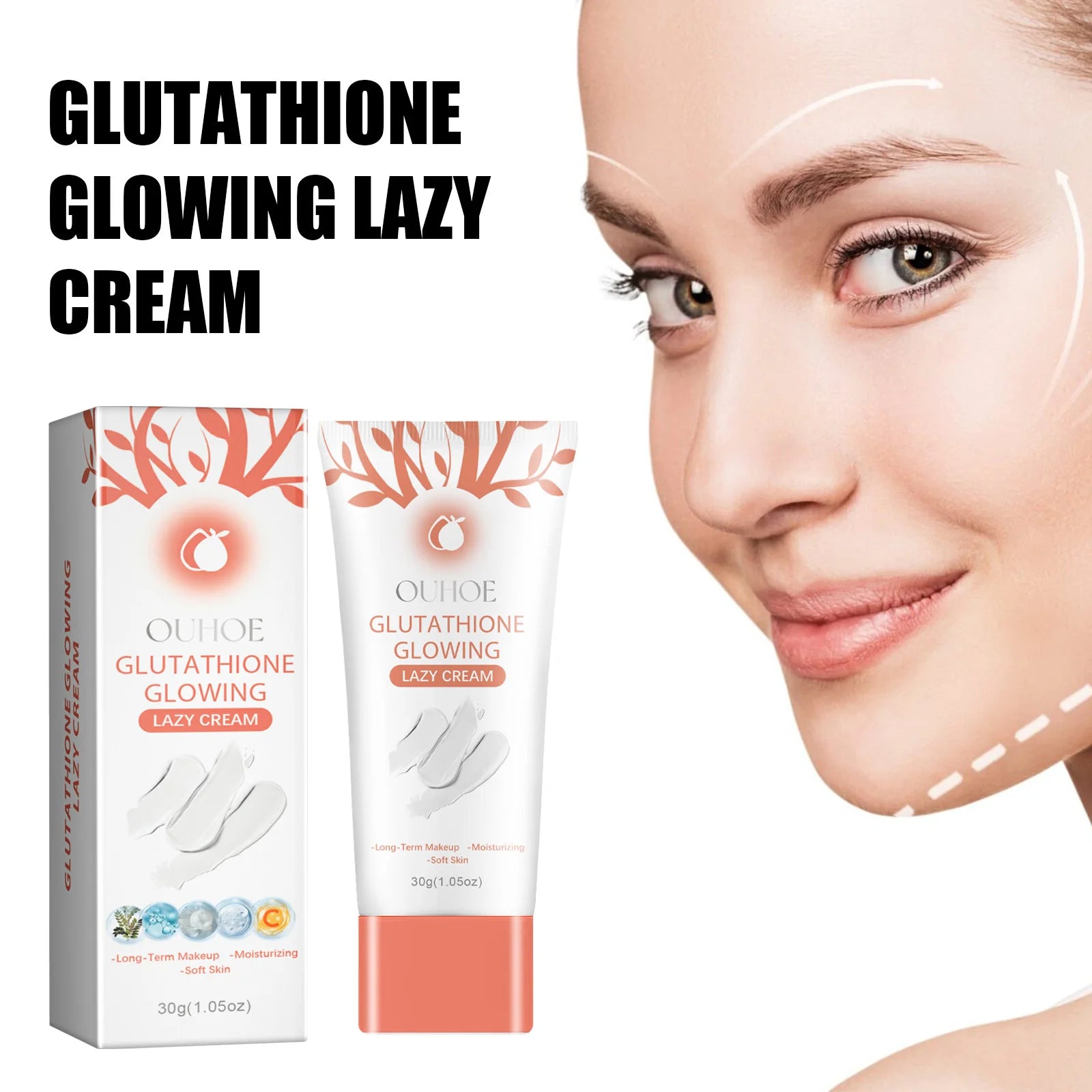 OUHOE Brightening Cream Thigh Underarm Inner Melanin Lightening Lotion Gentle Nourishing Improve Dull Brighten Skin Care Oasis Select