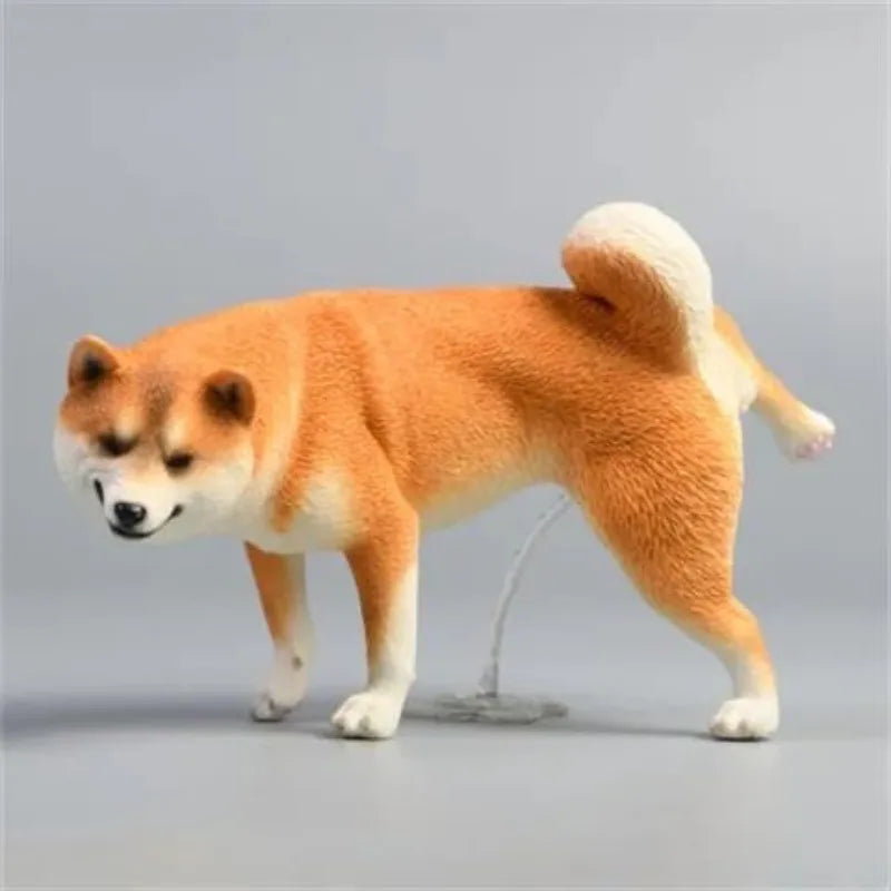 Shiba Inu model animal handwork creative funny poo dog decoration tabletop decoration Oasis Select