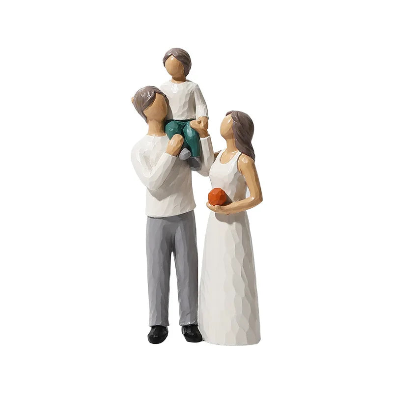 Figure Figure Tabletop Decoration Living Room Home Room Decoration Arts and Crafts Creative Wedding Wedding Gift Oasis Select