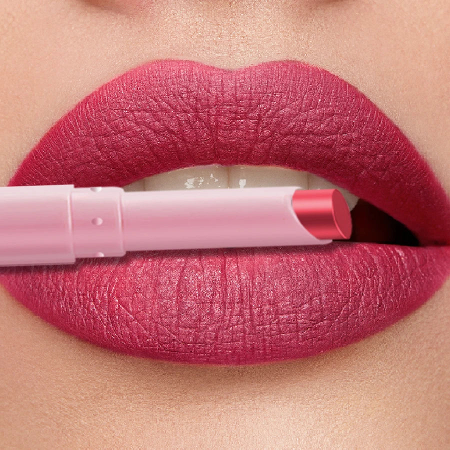 KAFURUX 15-Color Matte Waterproof Lip Liner Pencil | Long-Lasting