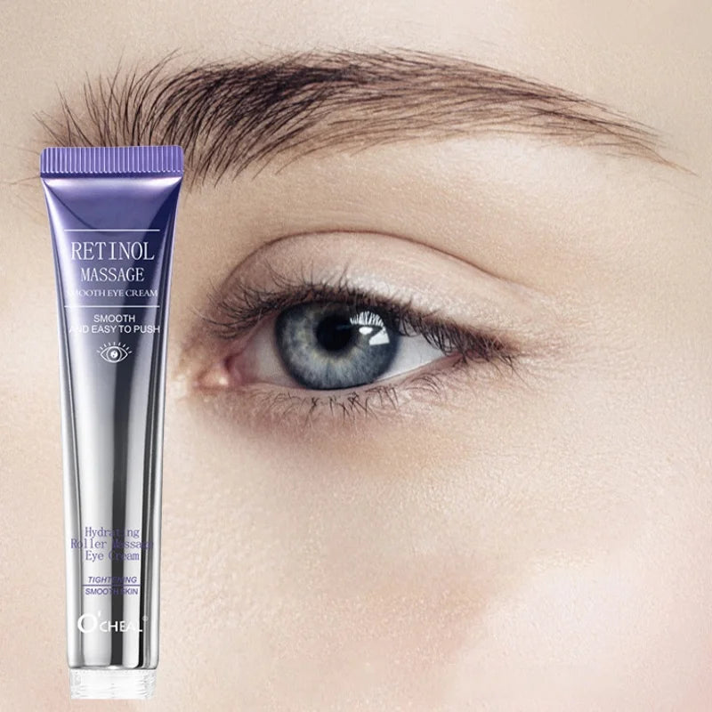 Hyaluronic Acid Eye Cream Roller For Wrinkles Dark Circles Puffiness Anti Aging Treatment Moisturizer Skin Care Oasis Select