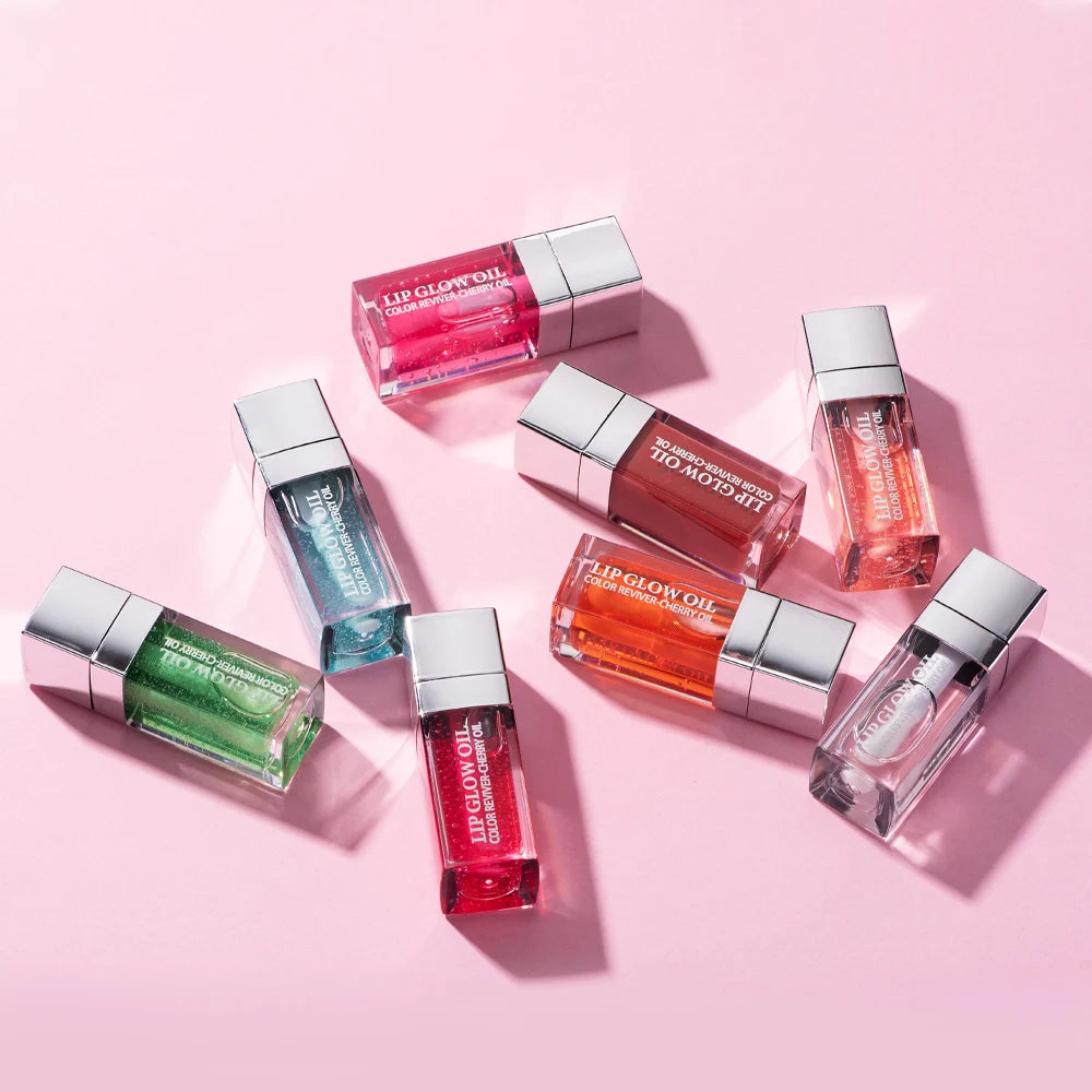 Crystal Jelly Lip Oil Gloss – Plumping & Hydrating, 10 Colors