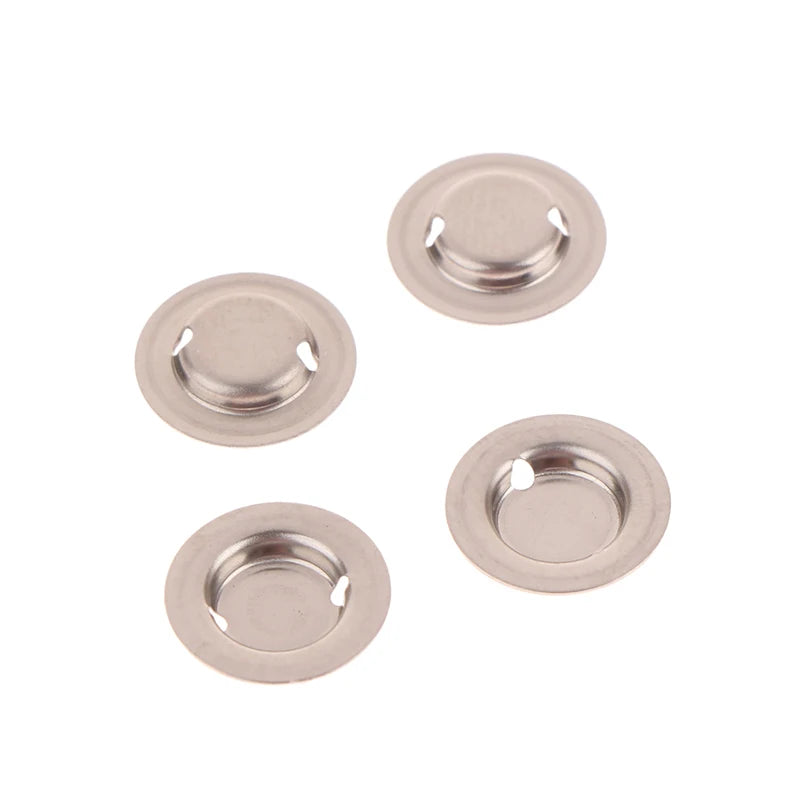 New Sale 100Pcs/Lot 18650 Lithium Battery Flat Head To Change The Tip Cap 18650 Li Battery Positive Spot Welding Tip Cap Gaskets Oasis Select