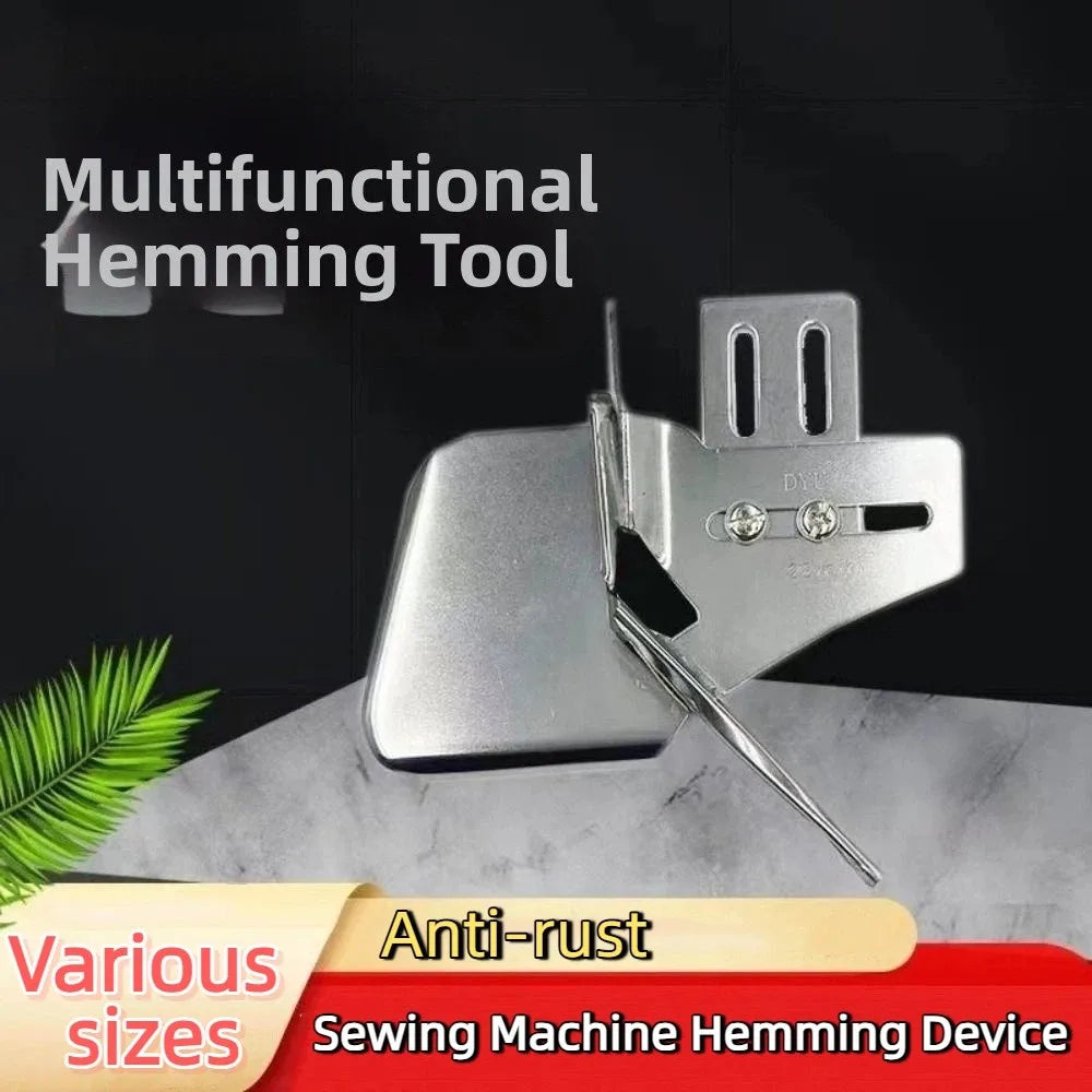 Steel Sewing Machine Hemming Device | Right-Angle Hem Folder