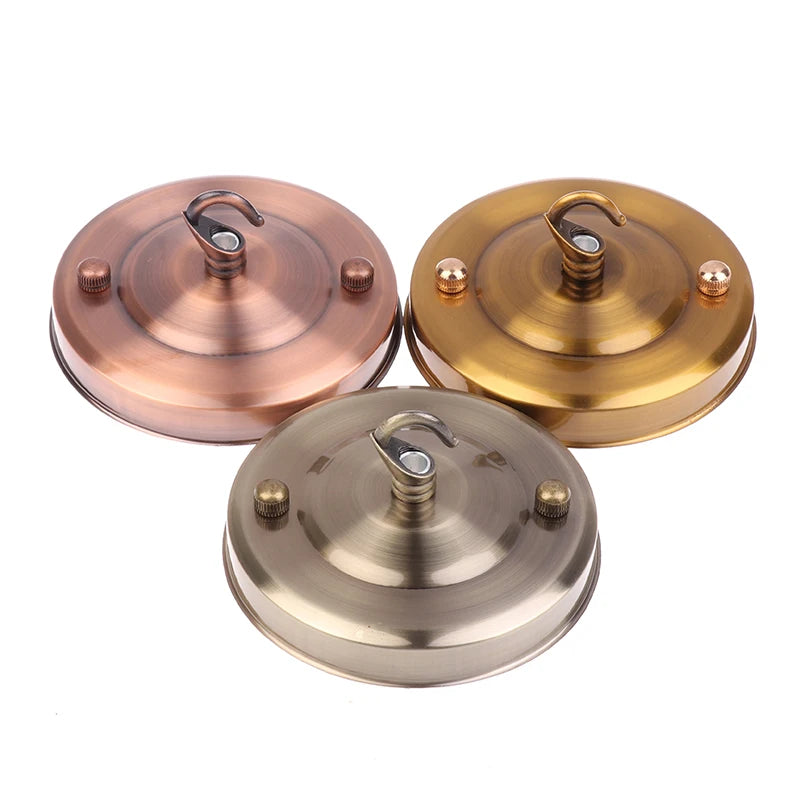 1Pc Lamp Part Ceiling Plate Holder Fitting Wall Hook Light Living Room Pendant Plate 10.5*6cm Household DIY Chandelier Decor Oasis Select
