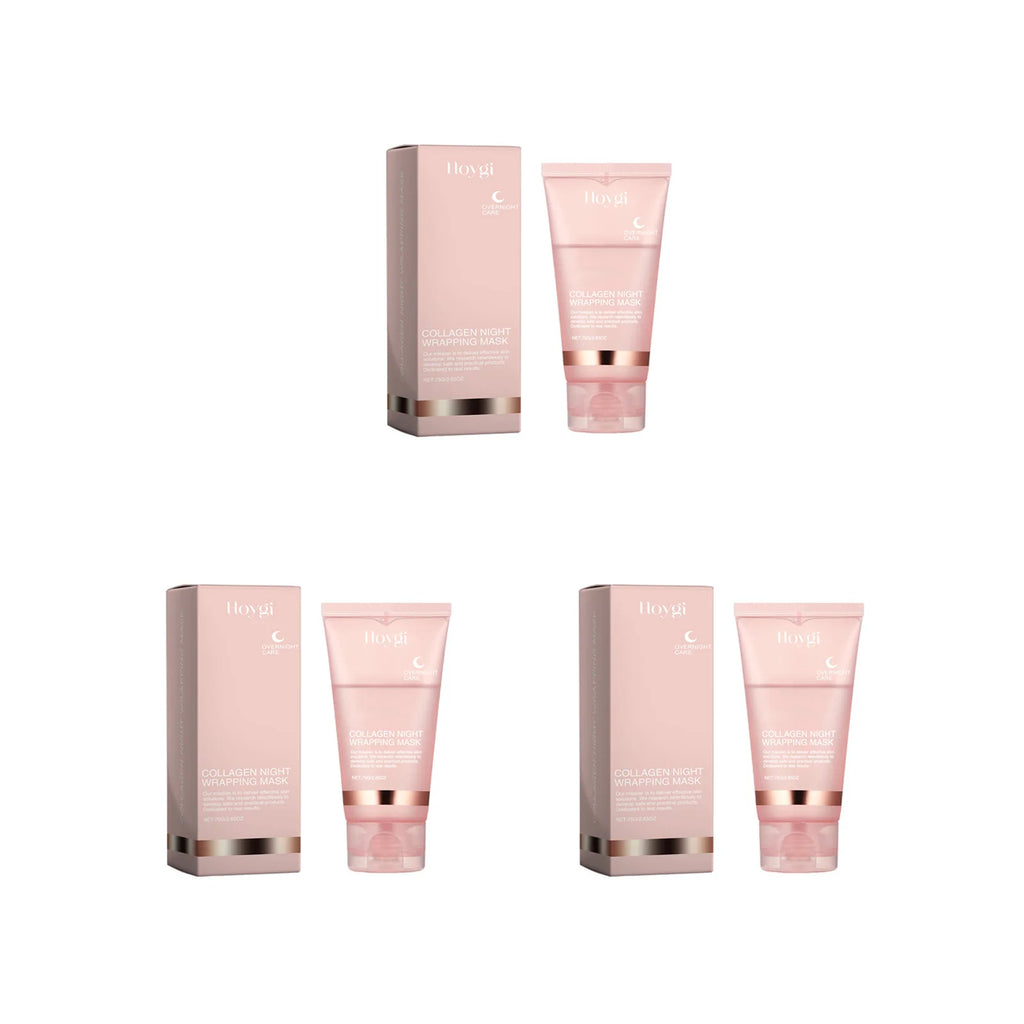 Hoygi Collagen Peel Off Overnight Mask – Firming & Hydrating Collagen Peel Off Mask Oasis Select 3pcs