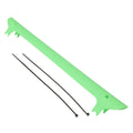 Chain Protector Chainstay Cover 222mmx 20mmx0.3mm Chain Protector Chainstay Cover Bicycle Frame High Performance Brand New Oasis Select Green