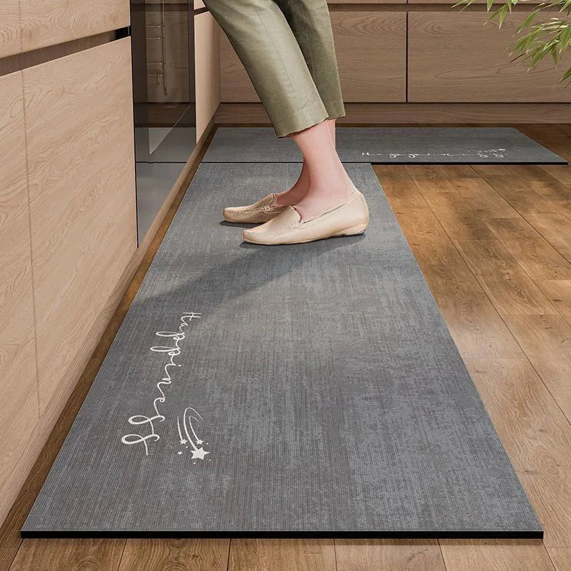 Diatomaceous Mud Kitchen Floor Mat Super Absorbent Doormats Bathroom Pad Anti-Slip Kitchen Mats Wipeable Wash Long Strip Carpet Oasis Select 12 40x60cm