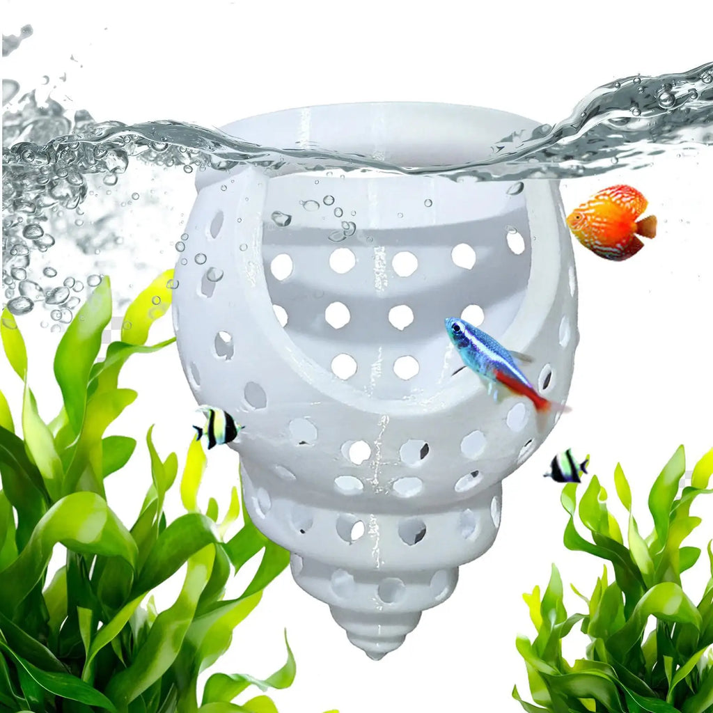 Aquarium Floating Cave Fish Shrimp Hideout Shelter Hammock Feeding Ring Resting Spot for Betta Small Aquatic Pet supplies Oasis Select