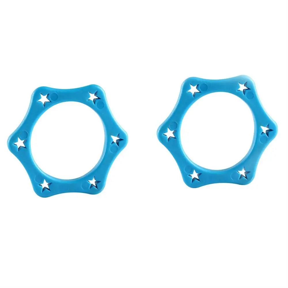 2Pcs Audio Plastic Anti-Roll Device for Handheld Microphones Fits Standard Wireless Microphone Protection Ring Bottom Rod Sleeve Oasis Select Blue