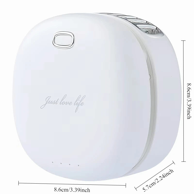 URGGU Bladeless Neck Fan – USB Portable 3-Speed Hands-Free
