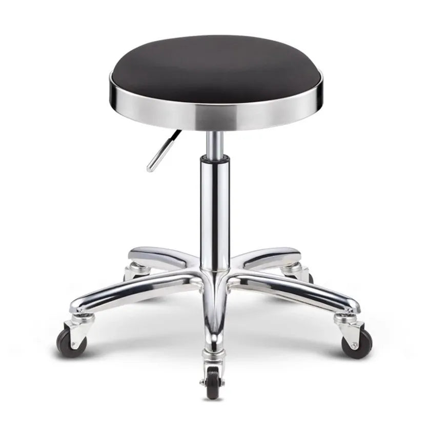 Stainless steel beauty stool pulley stool lifting large work stool hair and nail stool hair cutting chair swivel chair Oasis Select 8