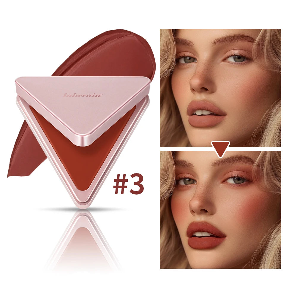 ibcccndc Satin Matte Cream Blush – Long-Lasting Natural Glow