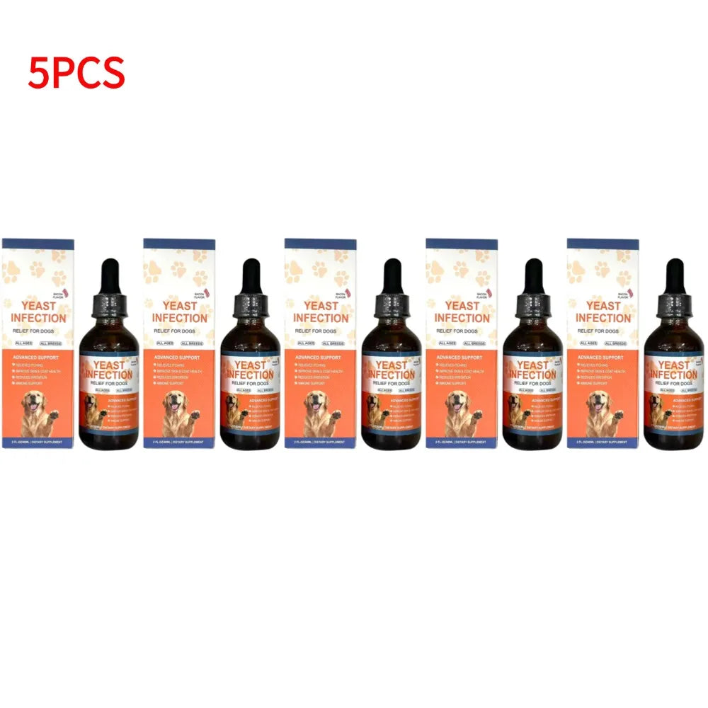 3kinds Dog Pet Drops Gentle Care Supplement Maintain Healthy Coat Oasis Select 5pcs