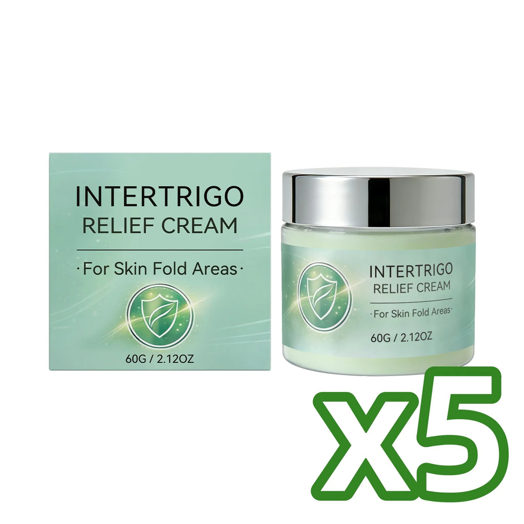 Intertrigo Relief Cream – Skin Fold Care & Anti-Chafing 60g Skin Fold Cream Oasis Select 60g Boxed x 5
