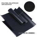 BBQ Grill Mat Non-stick Mat Heat Resistant Grill Mat Outdoor Baking Reusable Barbecue Party Mat 40x33cm Grill Accessories Oasis Select 3 pieces