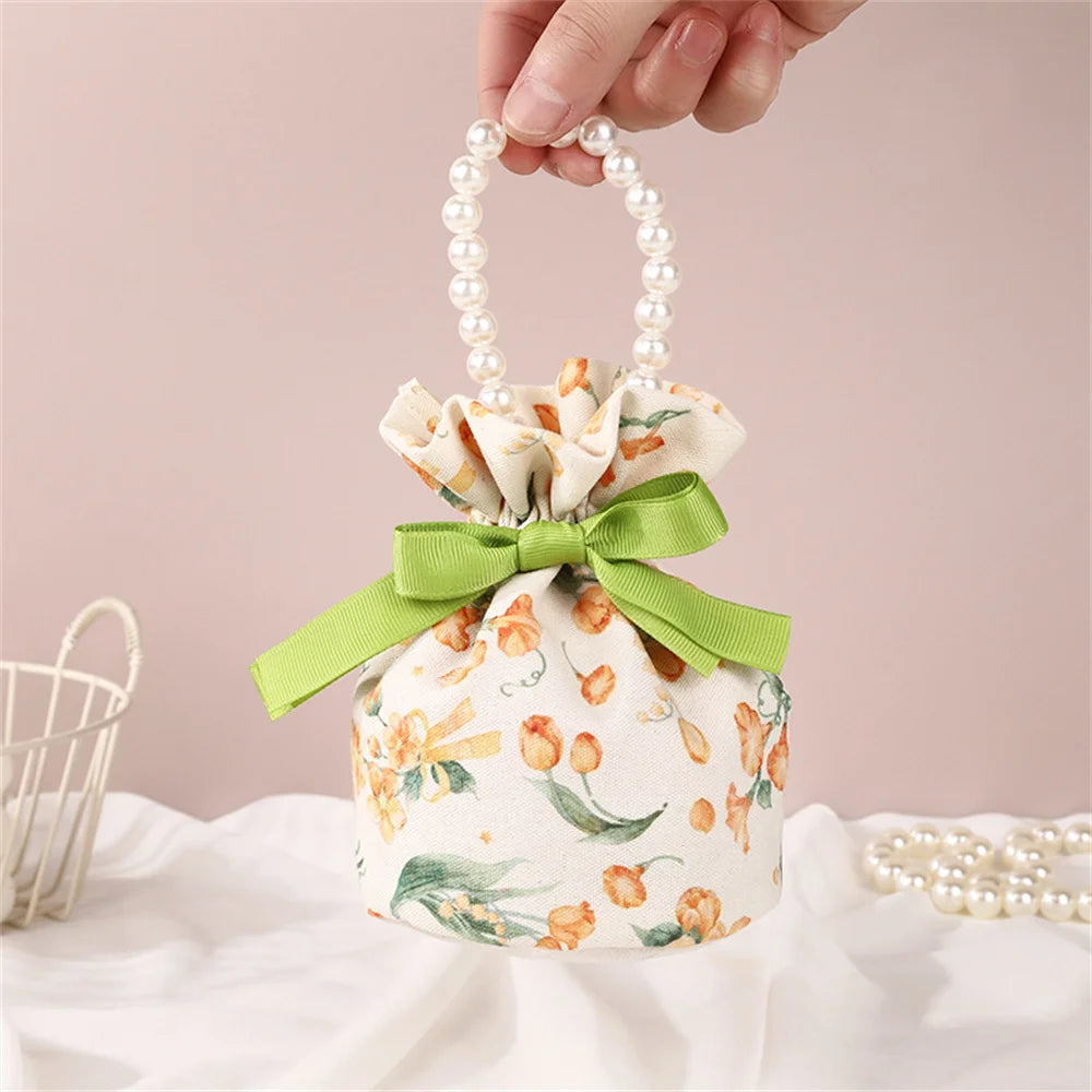 Canvas Drawstring Candy Gift Bags – Wedding & Party Favours