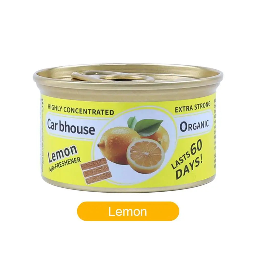Car Flavoring Car Air Fresheners Perfume Canned Wood Blocks Coffee Flavor Long-Lasting Auto Aromatherapy Car Deodorant Supplies Oasis Select D