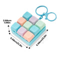Fidget Decompressions 9 Keyboard Antistress Toys Stress-relieving Finger Keyboard Games Keychain Keyboard Clicker Fidget toys Oasis Select D