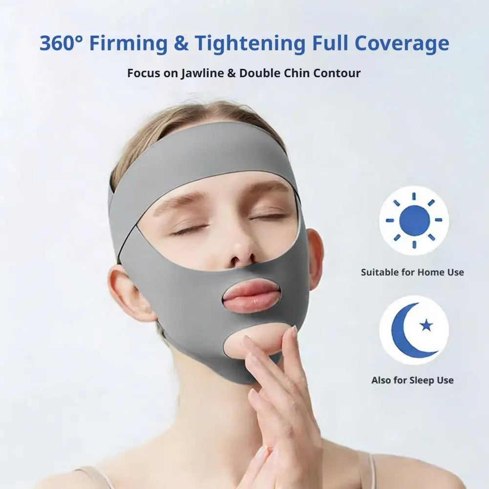V-Shape Face Lifting Bandage – Chin Slimming Jawline Strap Face Lifting Strap Oasis Select