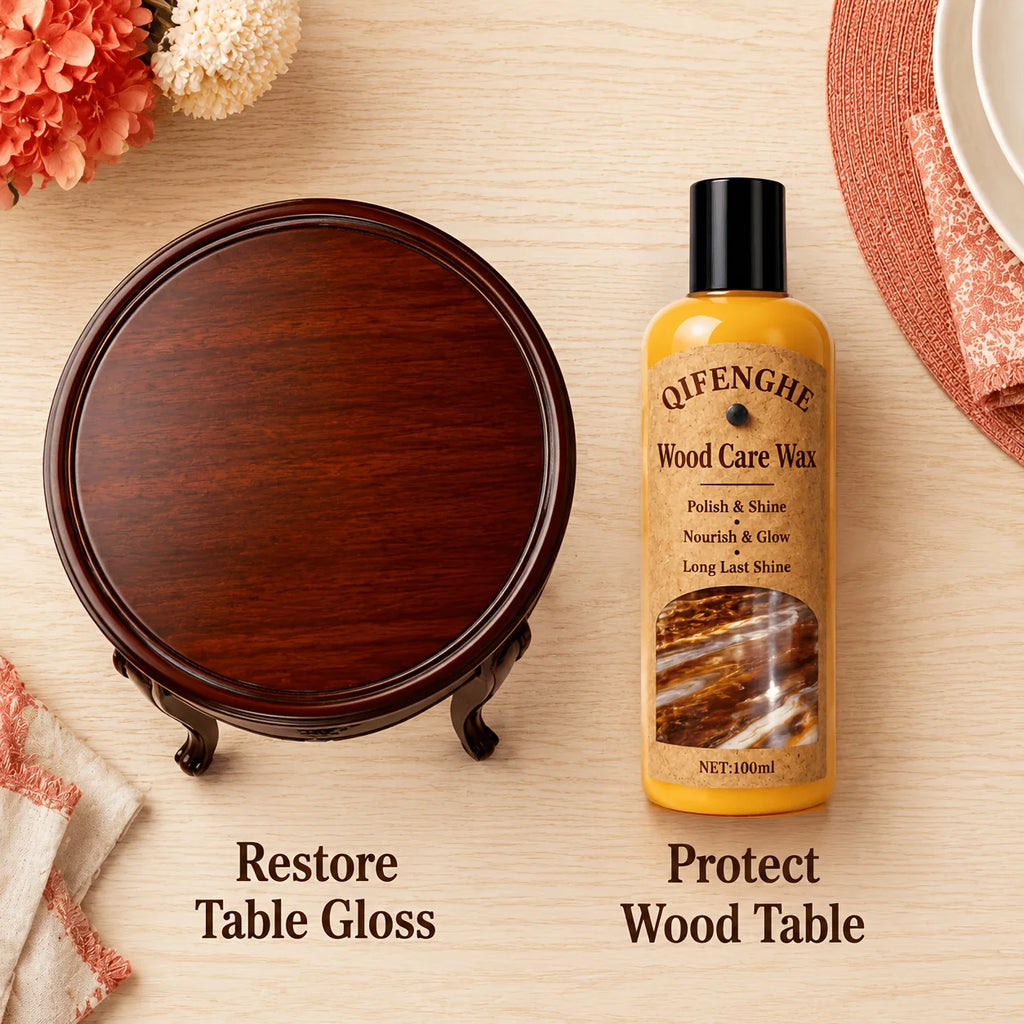 Wood Polish Wax with Coconut Oil – Shine & Water Protection Wood Polish Wax Oasis Select