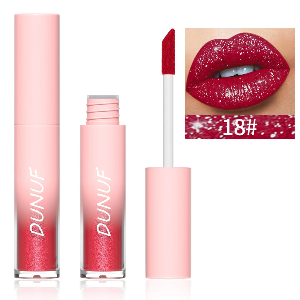 1pcs Pearlescent Lipstick - Waterproof Long-Lasting Lip Gloss Easy to Paint Exquisite Gift Stage Makeup Daily Makeup Universal Oasis Select 18