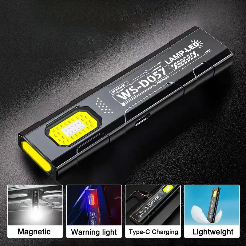 Mikenoon LED COB Keychain Flashlight | USB-C Rechargeable EDC