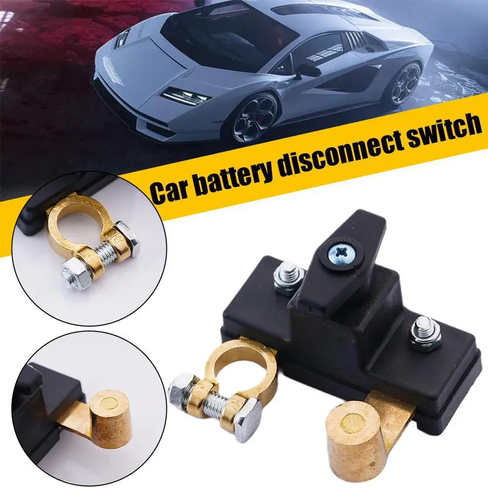 Rotary Battery Disconnect Switch 500A – Car, RV & Boat 6V–24V Battery Disconnect Switch Oasis Select