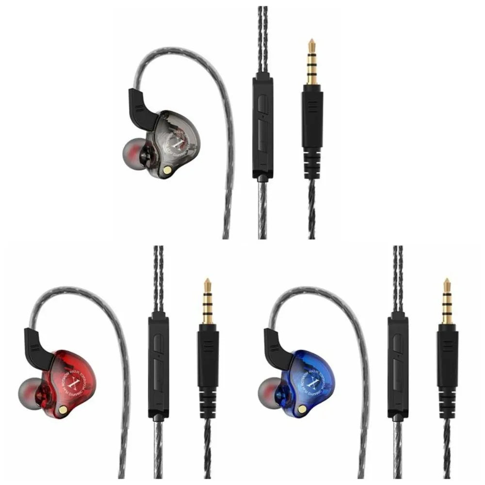 In-ear Sports Ear Wrap HIFI Heavy Bass Wired Mobile Phone Music Headphones Super Clear Sound Quality Headphones Oasis Select