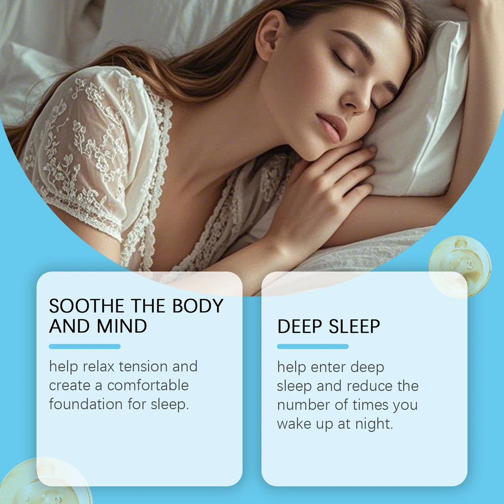 Sleep Body Care Patch Gentle Nighttime Care for Comfortable Sleep, Daily Portable Blue Body Care Patches Oasis Select