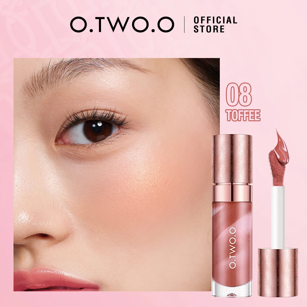 O.TWO.O Liquid Blush – Matte, High Pigment & Long Lasting