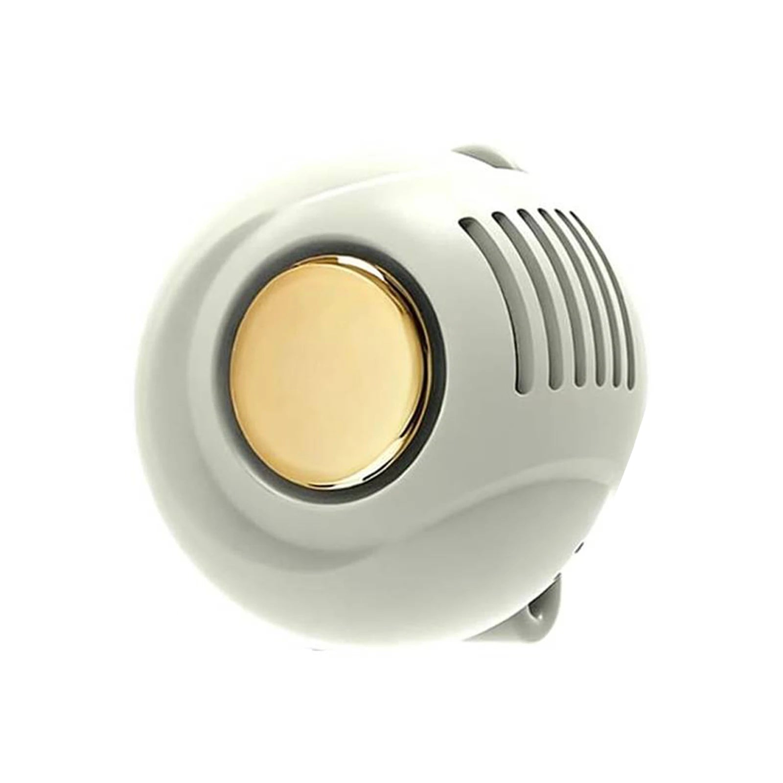 2026 New Portable Silent Mini Bladeless Electric Fan USB Rechargeable Mini Bladeless Fans Adjustable 3-Speed for Shirt Waist Oasis Select beige China Mainland