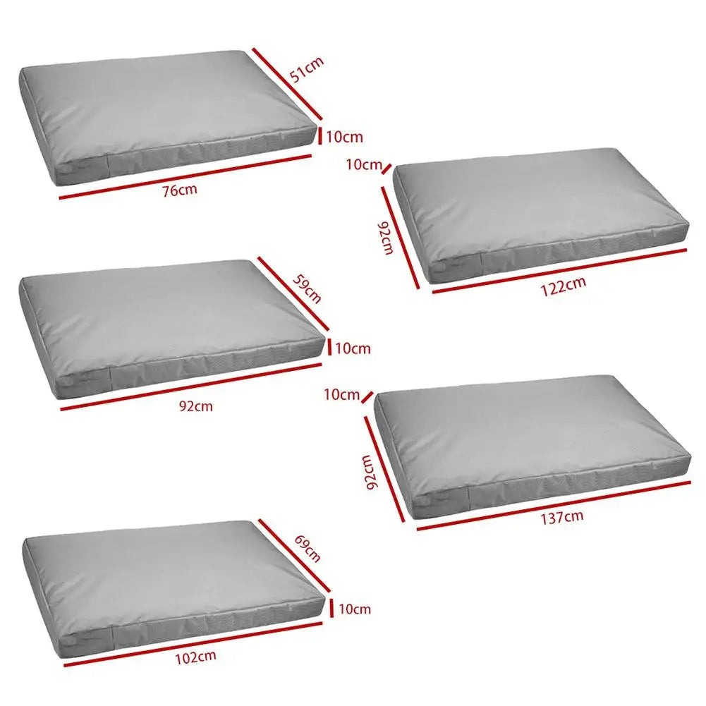 Camping With Pets 102*69*10cm Outdoor Dog Bed Cover Cat Bed Waterproof Cover 210D Oxford Fabric Camping Dog Bed Cover Oasis Select
