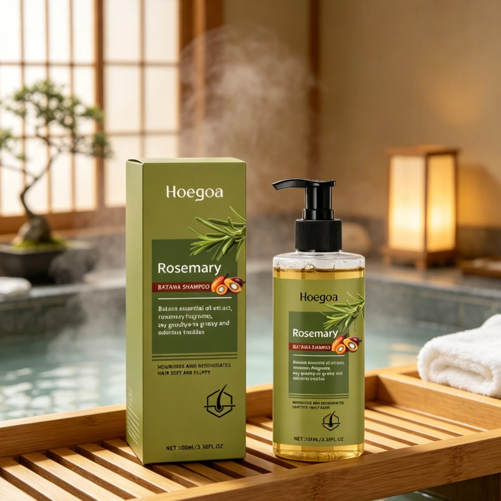 Hoegoa Anti-Dandruff Shampoo Deep Cleansing Scalp Care 100ml Anti-Dandruff Shampoo Oasis Select