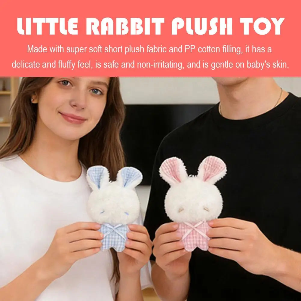 Kawaii Angel Bunny Plush Keychain – Cute Soft Rabbit Toy Gift Plush Keychain Toy Oasis Select