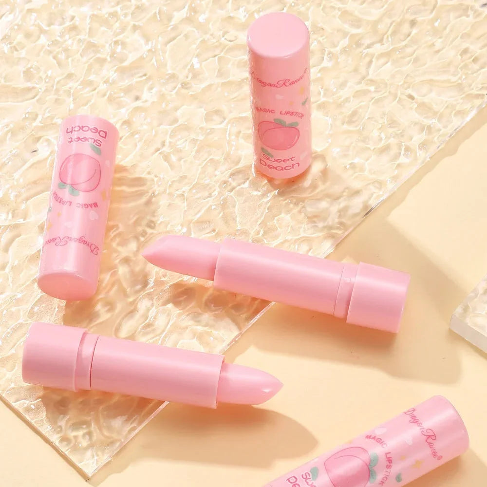 Dragon Ranee Color-Shift Peach Jelly Lip Balm – Tinted & Long-Lasting
