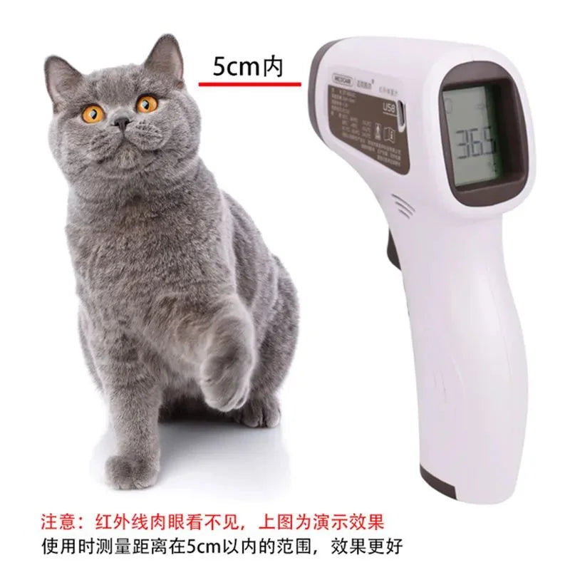 Thermometer Veterinary Equipment Electronic Body Product Contactless Non-Contact Pet Dog Infrared Digital Instant Read Medical Oasis Select