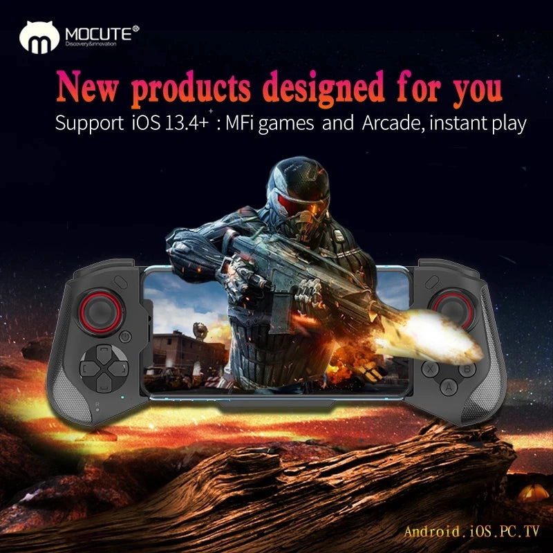 AyeBeau Bluetooth Gamepad Controller for iPhone & Android