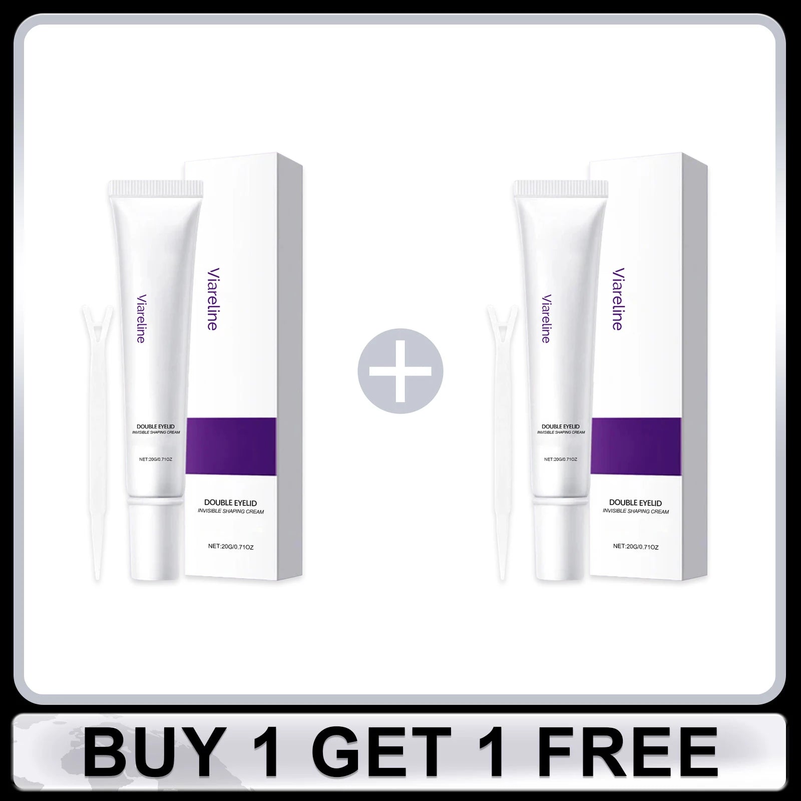 Viareline Double Eyelid Shaping Cream – Natural Look 20g
