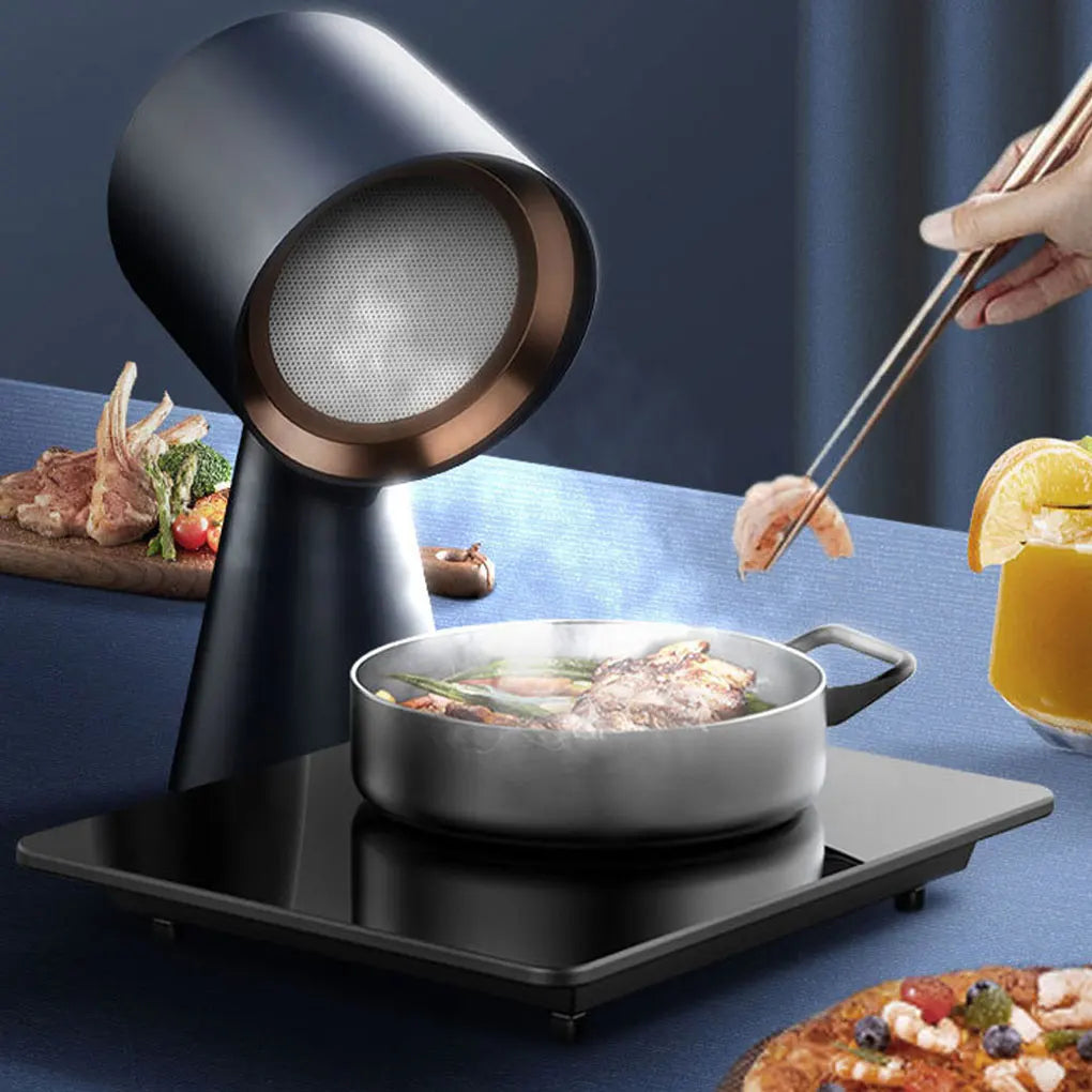 Portable Desktop Cooker Hood 40W 3.5m³/min – Hot Pot & BBQ