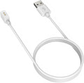 Magnetic USB Charger for Redmi Watch 5 Active, Lite & Watch 4 Smartwatch Charger Oasis Select White