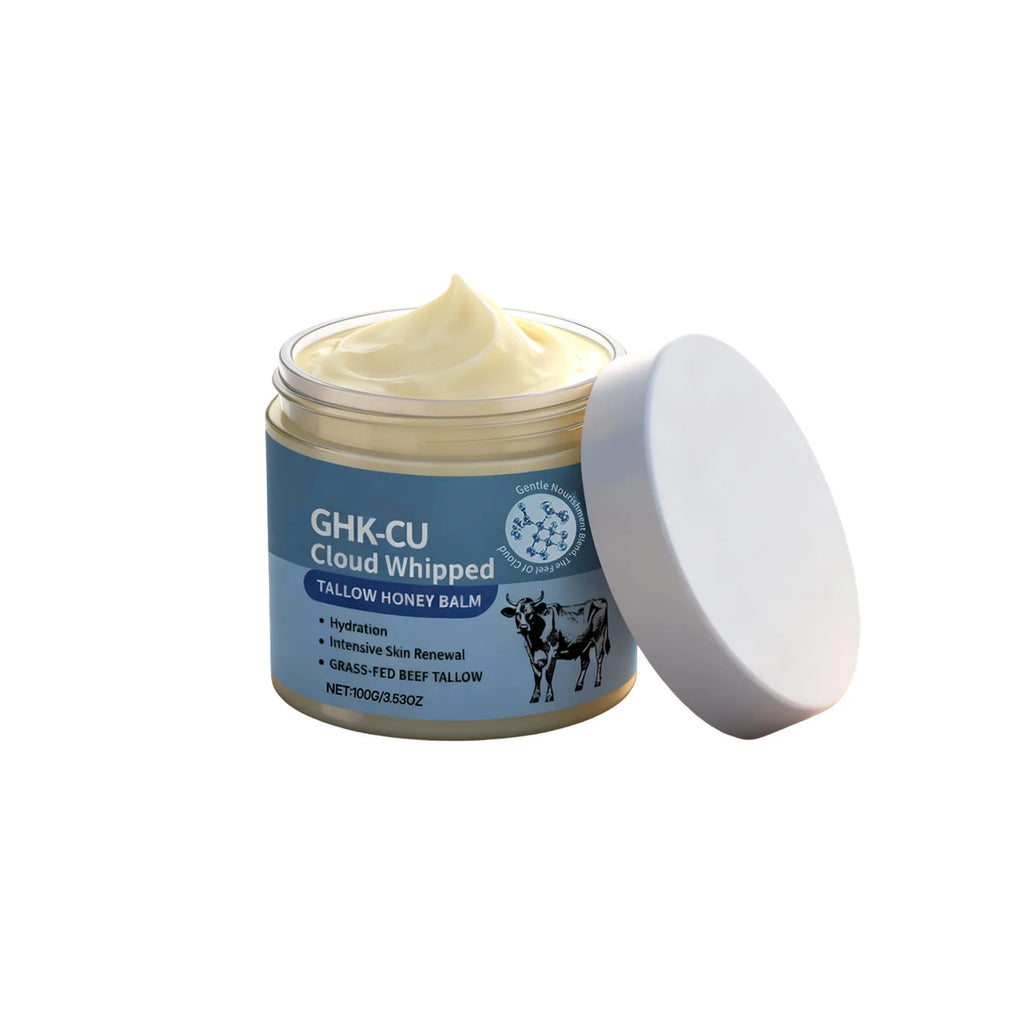 GHK-Cu Copper Peptide Whipped Tallow Face & Body Cream 100ml