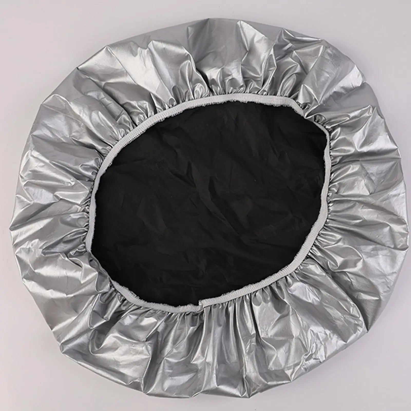 42cm Car Steering Wheel Sun Block Silver Coated Cloth Sun Shade Cover Auto Steering Wheel Sheath Sunscreen Insulation Accessorie Oasis Select