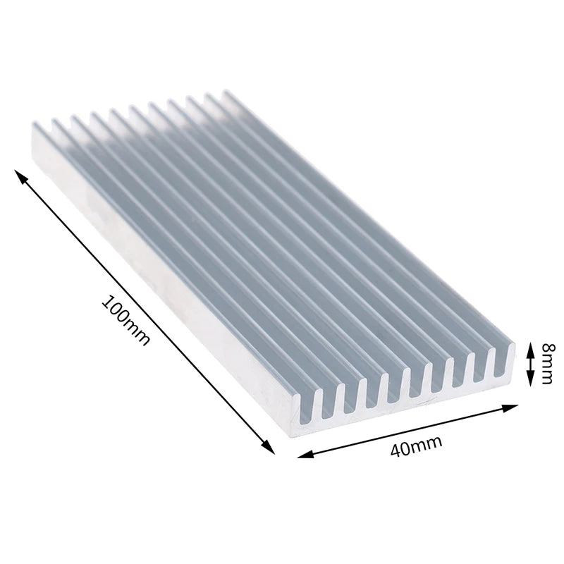 Extruded Aluminum Alloy Heatsink For High Power LED IC Chip Cooler Radiator Heat Sink Oasis Select 01
