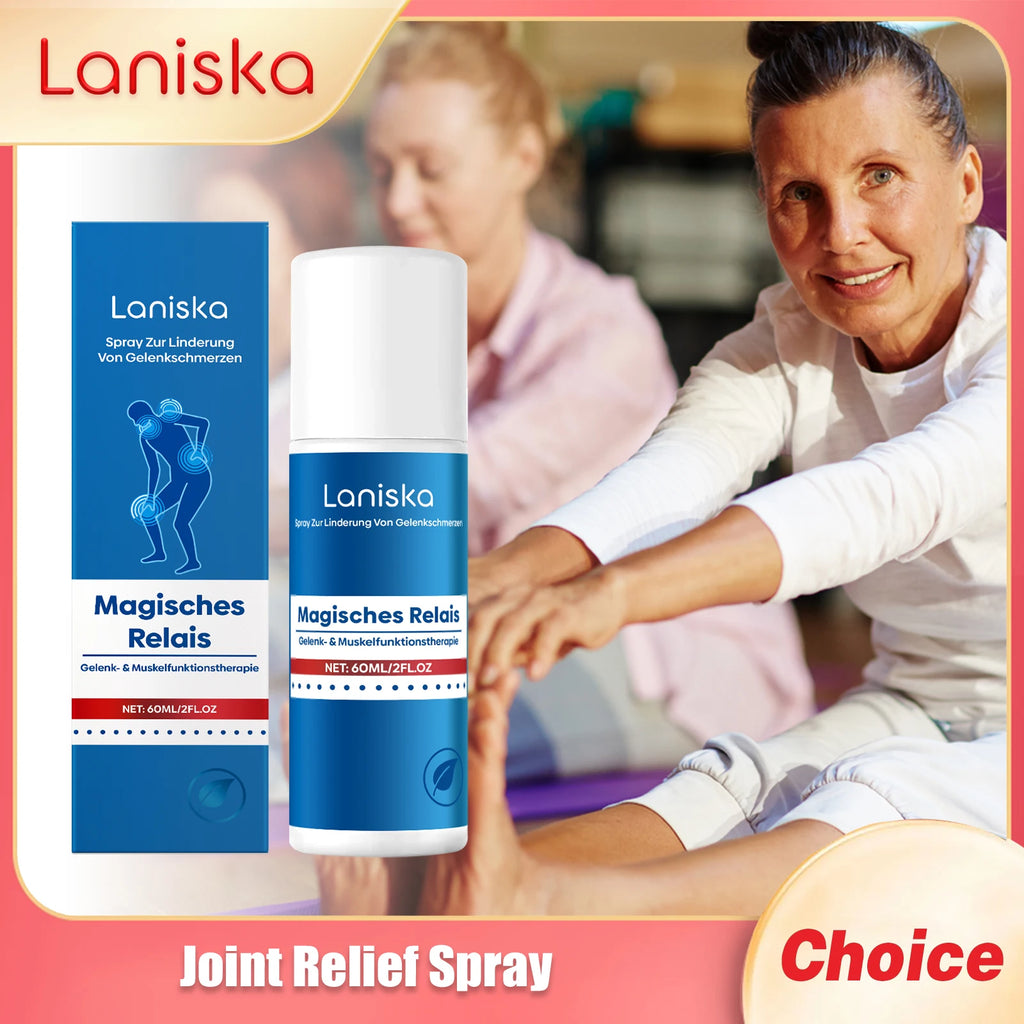 LANISKA Joint Care Spray Treat Pain Reducing Stress Eliminate Fatigue Nourishing Skin Enhance Vitality Body Joint Relieve Sprays Oasis Select