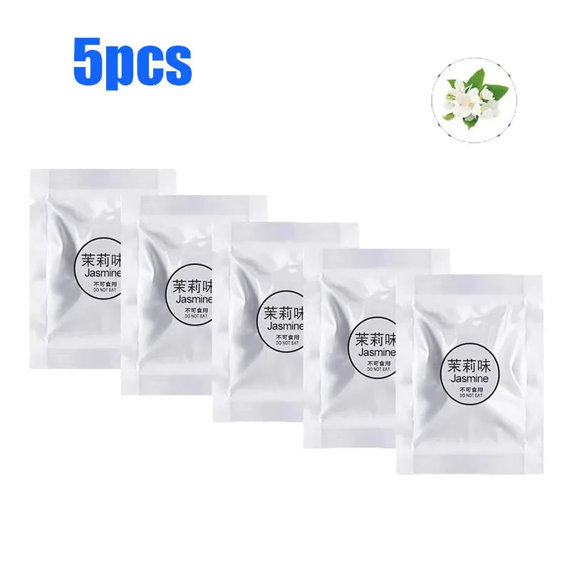 5/10/15pcs Air Freshener Tablets Refill Solid Perfume Aromatherapy Tablets Car Air Vent Fragrances Flavor Diffuser Car Interior Oasis Select 5Pcs Jasmine