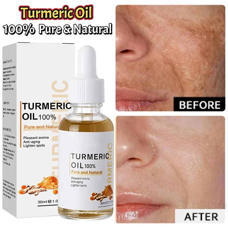 Turmeric Oil Dark Spot Brightening Facial Serum | eelhoe Brightening Face Serum Oasis Select